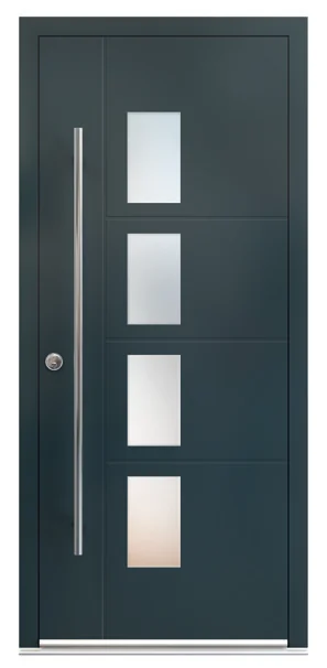 Broadstone aluminium entrance door