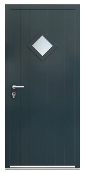 Coleford aluminium entrance door