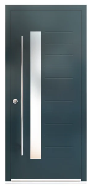 Oakham aluminium entrance door