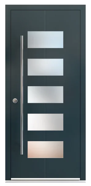 Pembroke aluminium entrance door