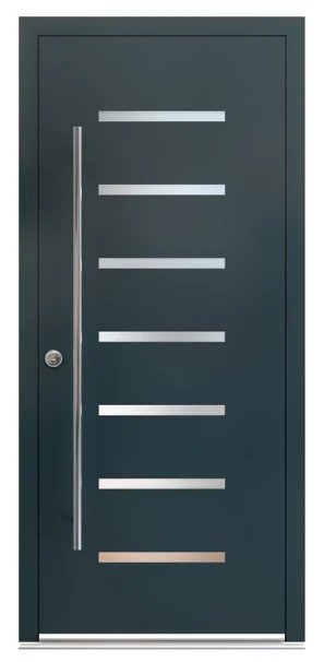 Rushcliffe aluminium entrance door