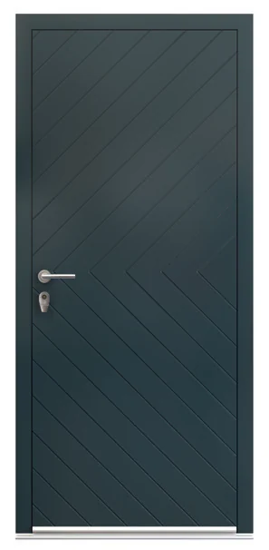 Somerton aluminium entrance door