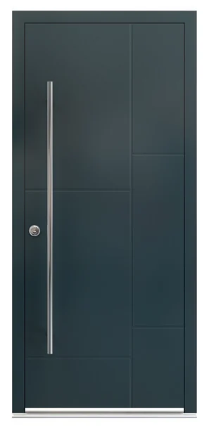 Teddington aluminium entrance door