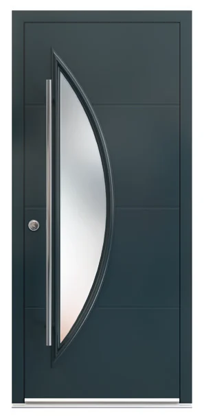 Woodchester aluminium entrance door
