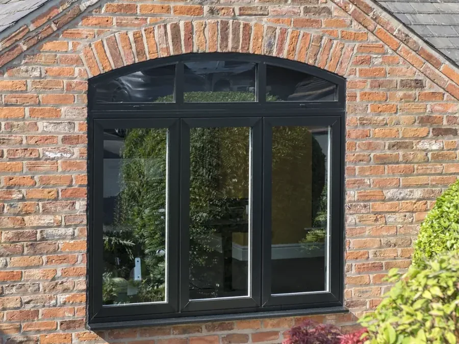 Aluminium flush casement windows