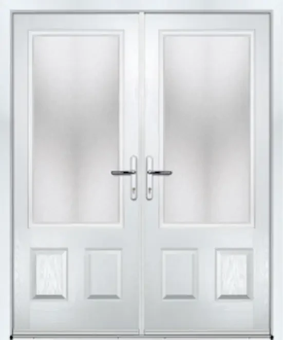 Hanley composite French doors
