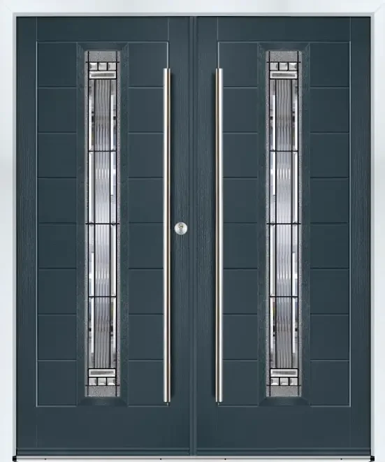 Minera composite French doors