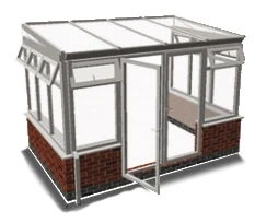 Lean-to conservatory