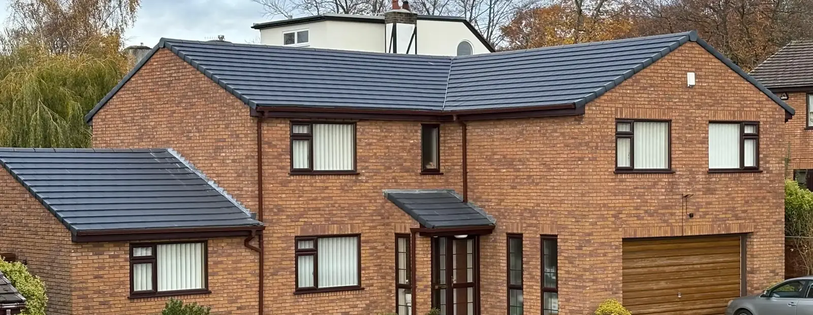 A completed Acorn Home roofing project