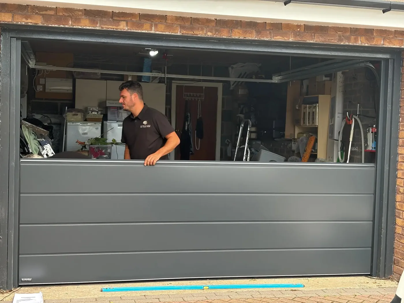 A completed garage conversion