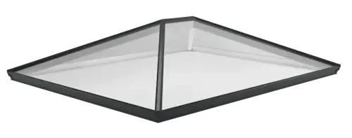 Clear roof lantern glazing