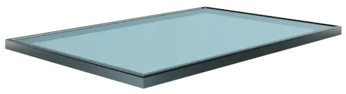 Premium blue rooflight glazing