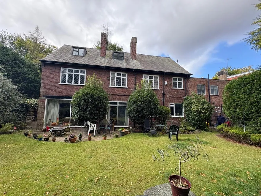 The full rear of the property after the works