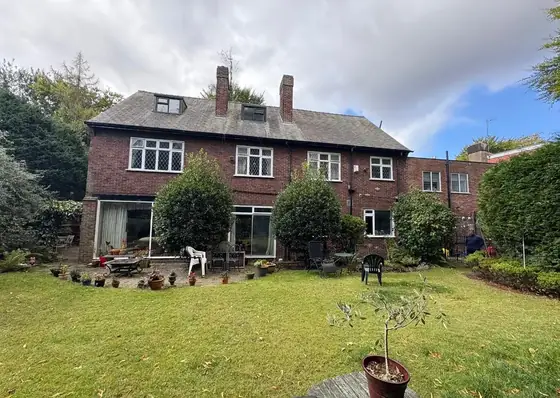 The full rear of the property after the works