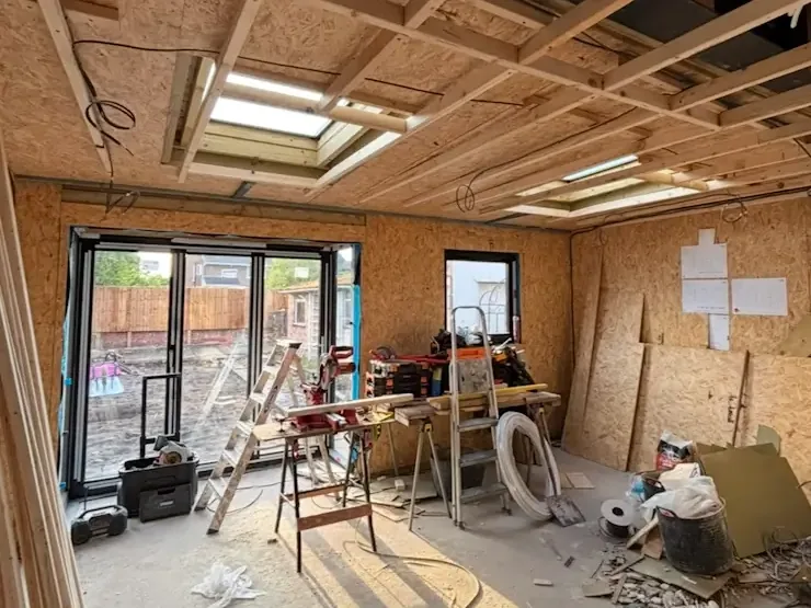 House rewiring work