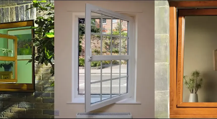 New windows fitted to a house